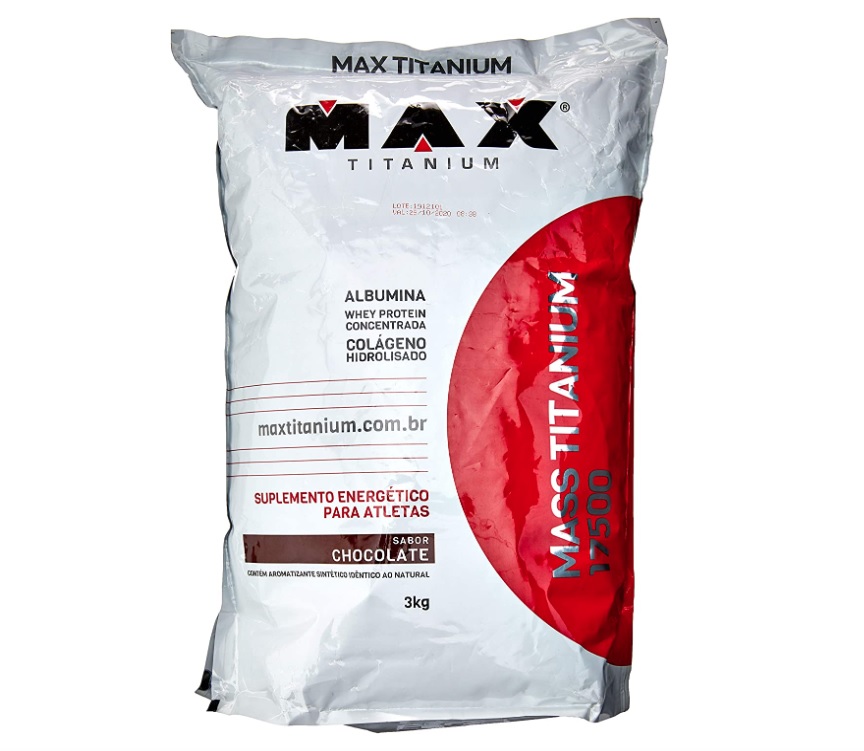 Mass Titanium 17500 (3 Kg), Max Titanium, Chocolate