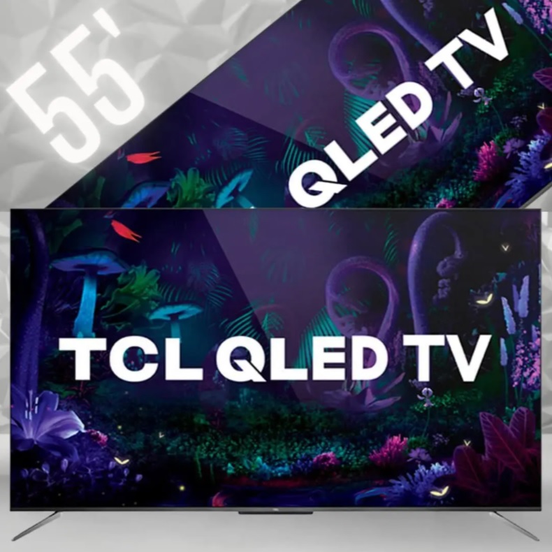 Smart TV 4K QLED 55” TCL C715 Android – Wi-Fi Bluetooth HDR 3 HDMI 2 USB