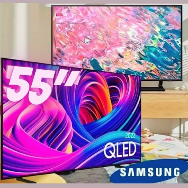 Smart TV QLED 55″ 4K UHD Samsung 55Q60B – Alexa built-in
