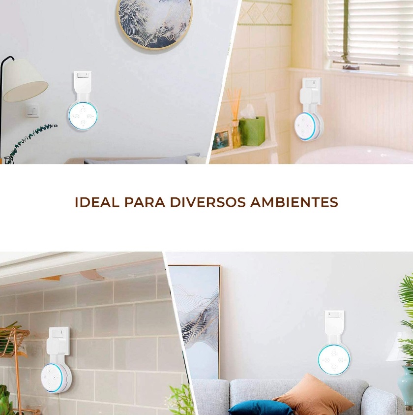 Suporte Echo Dot 3a Geração Branco WB