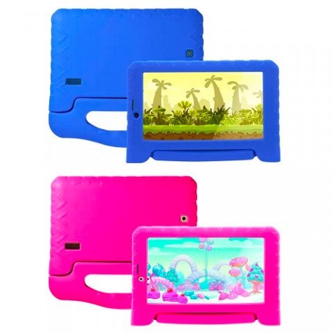 Tablet Multilaser Kid Pad Plus 16GB 7” 3G/Wi-Fi – Android Oreo (Go) Quad-Core com Câmera Integrada