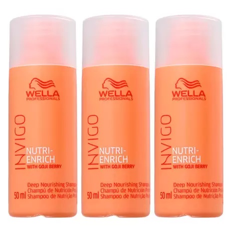 Wella Professionals Invigo Nutri-Enrich Kit com Três Shampoos – 150ml