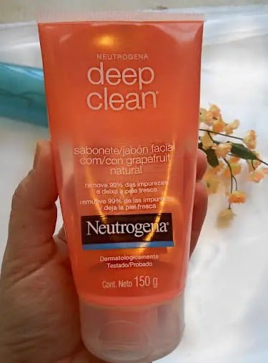 Sabonete Facial Deep CleanGrapefruit, Neutrogena, 150g
