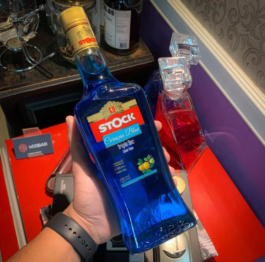 Licor Curaçau Blue Stock 720 Ml