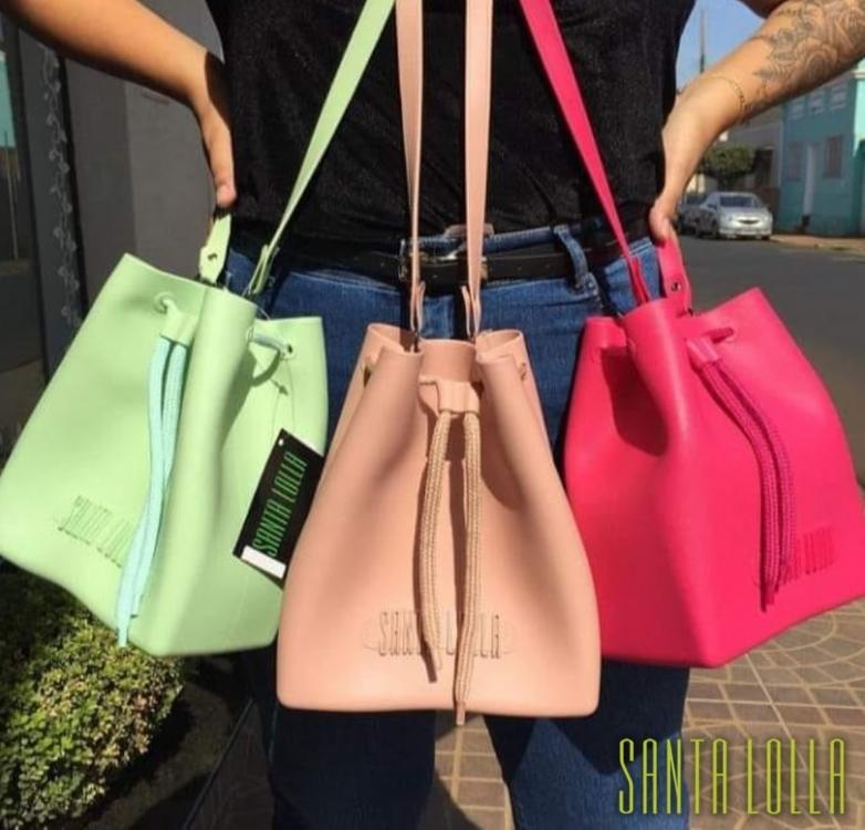 Bolsa Santa Lolla Bucket Pequena Feminina