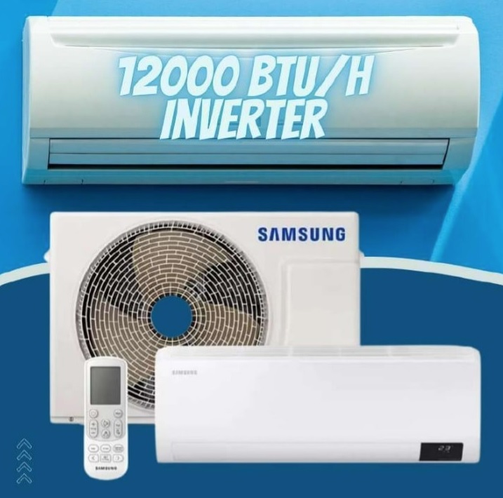 Ar-condicionado Split Samsung Digital Inverter – 12.000 BTUs Frio WindFree AR12AVHABWKNAZ