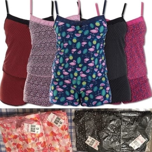 Baby Doll Thaís Kit com 5 Liganete