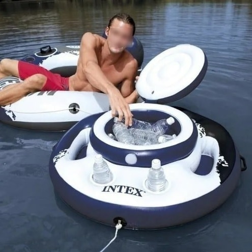 Bar Flutuante 30 Latas – Intex 2 em 1