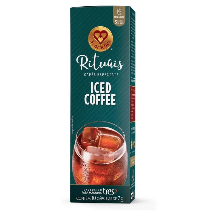 Cápsula de Café Filtrado 3 Corações Iced Coffee