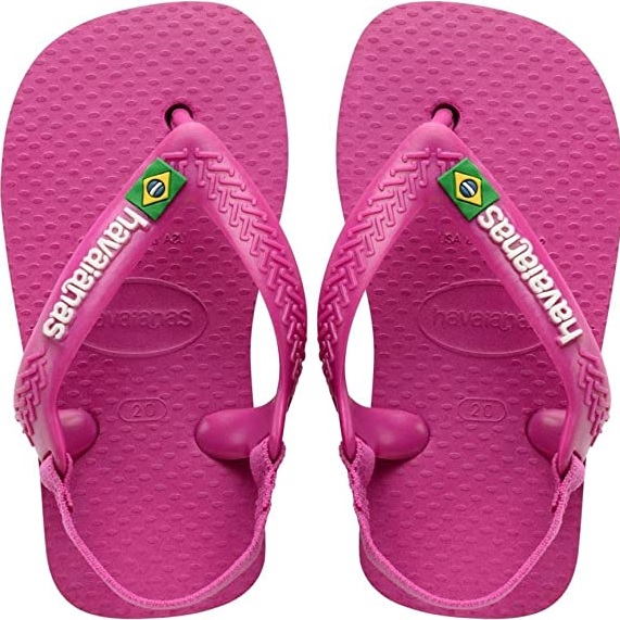 Chinelo Sandalias Havaianas N.B. Brasil Logo, Havaianas, criança-unissex