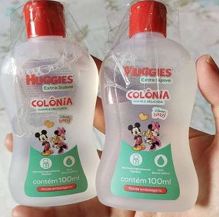 Colônia Infantil Huggies Extra Suave – 100ml