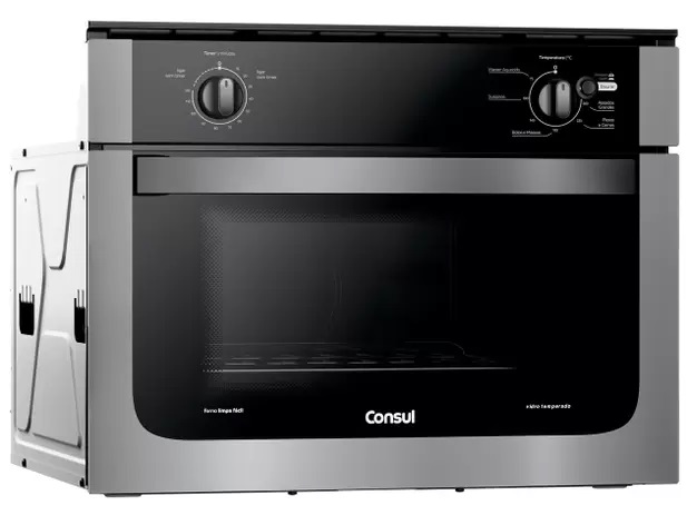 Forno Elétrico de Embutir Consul com Timer – com Dourador COB47AR