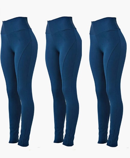 KIT 3 Leggings Montaria Suplex Cós Alto