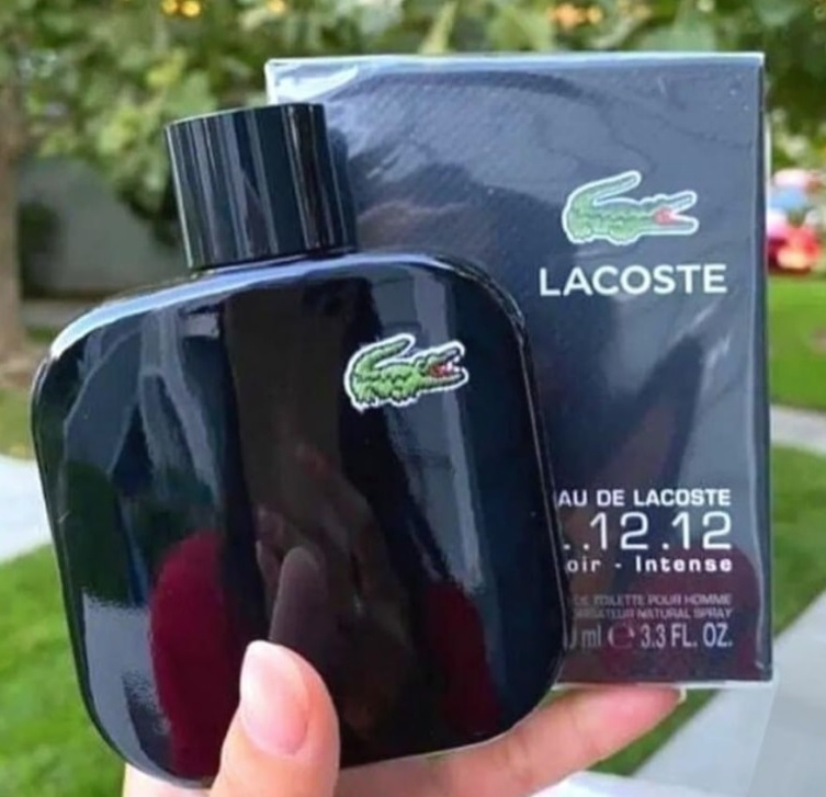 Lacoste L12.12 Noir Masculino Eau De Toilette 50Ml