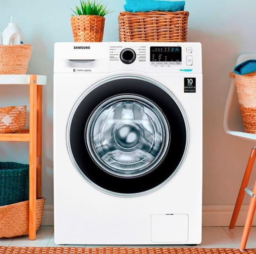 Lavadora de Roupas Samsung WW11J4473PW/AZ – 11Kg 11 Programas de Lavagem Branco