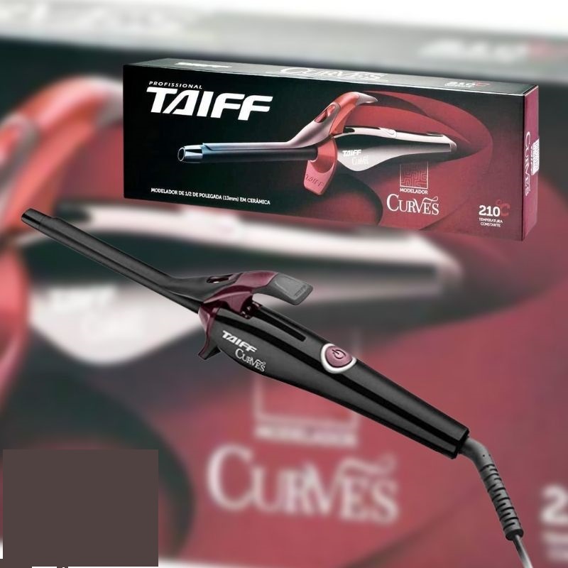 Modelador 1/2 Curves, Preto, Taiff, Bivolt