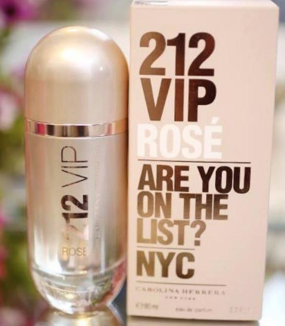 Perfume Carolina Herrera 212 Vip Rosé Feminino Eau de Parfum – 125ML