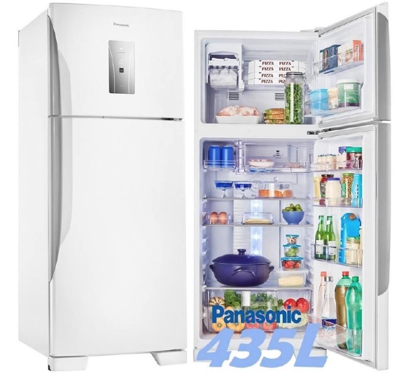 Refrigerador Panasonic Duplex Branco 435l Bt50bd3w -127v