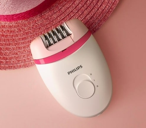 Depilador Philips Satinelle Essential BRE235/00 Branco/Rosa – Bivolt
