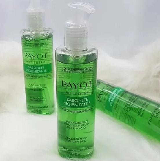 Sabonete Higienizante Acnederm, PAYOT, Verde