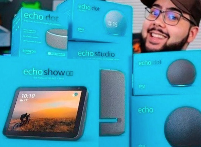 Seleção de Caixas ECHO e Dispositivos Fire TV e Casa Inteligente com 30% de desconto