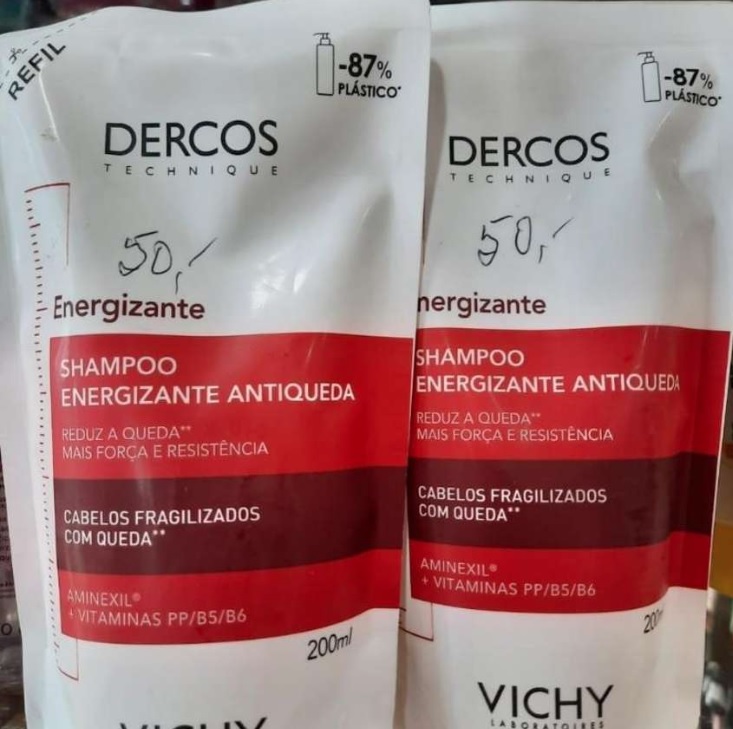 Shampoo Refil Vichy Dercos Energizante 200 ml