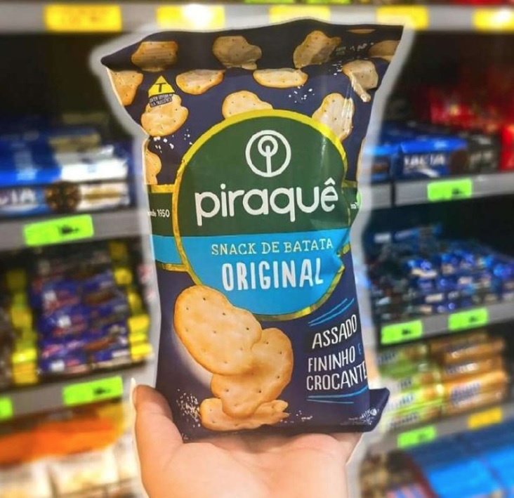Snack de Batata Piraquê Pacote 60g
