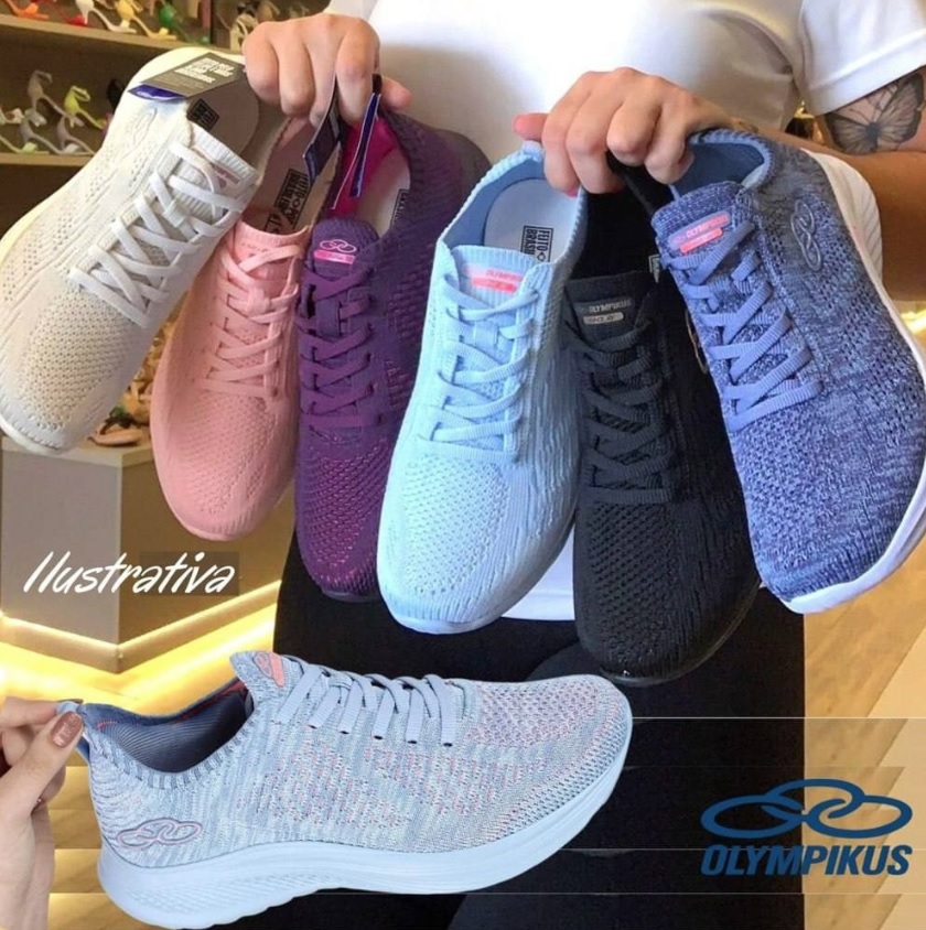 Tênis Olympikus Feminino 130G Ultraleve/749