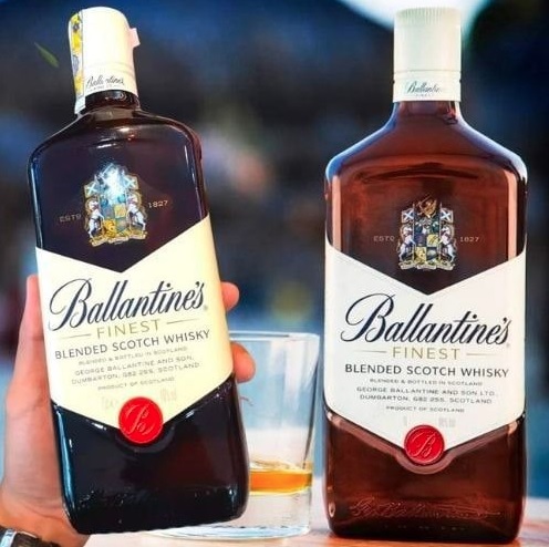 Whisky Ballantines Finest, 750 ml, Dourado