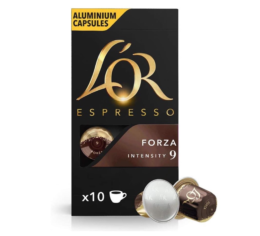 Café L’or Cápsula Forza – 10 unidades – 52 gramas
