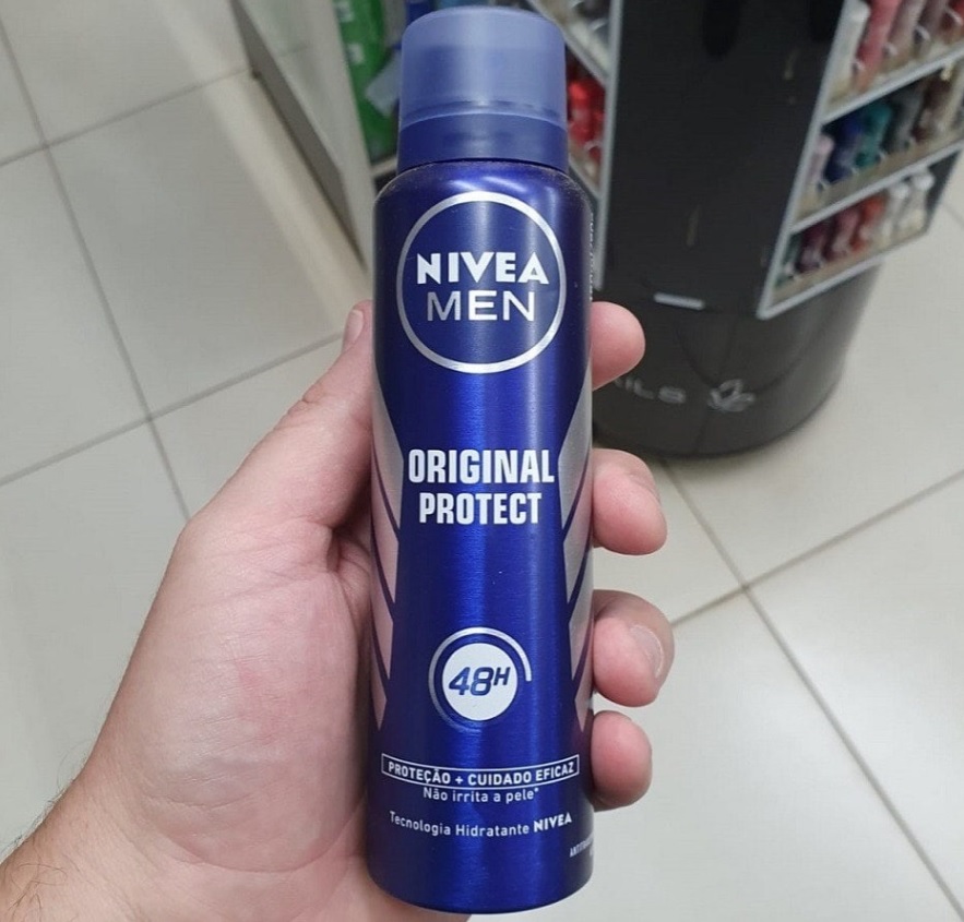 Desodorante Nivea Original Protect Aerossol – Antitranspirante Masculino 150ml