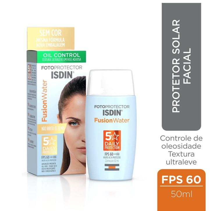 Isdin Fotoprotector Fusion Water Oil Control FPS60 50ml
