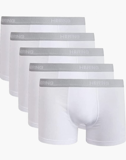 Kit 5 Cuecas Boxer Com Elástico Personalizado