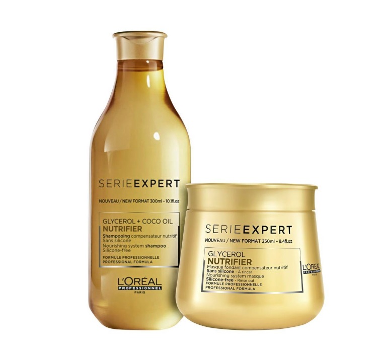 Kit LOréal Professionnel Serie Expert Nutrifier Treatment (2 Produtos)