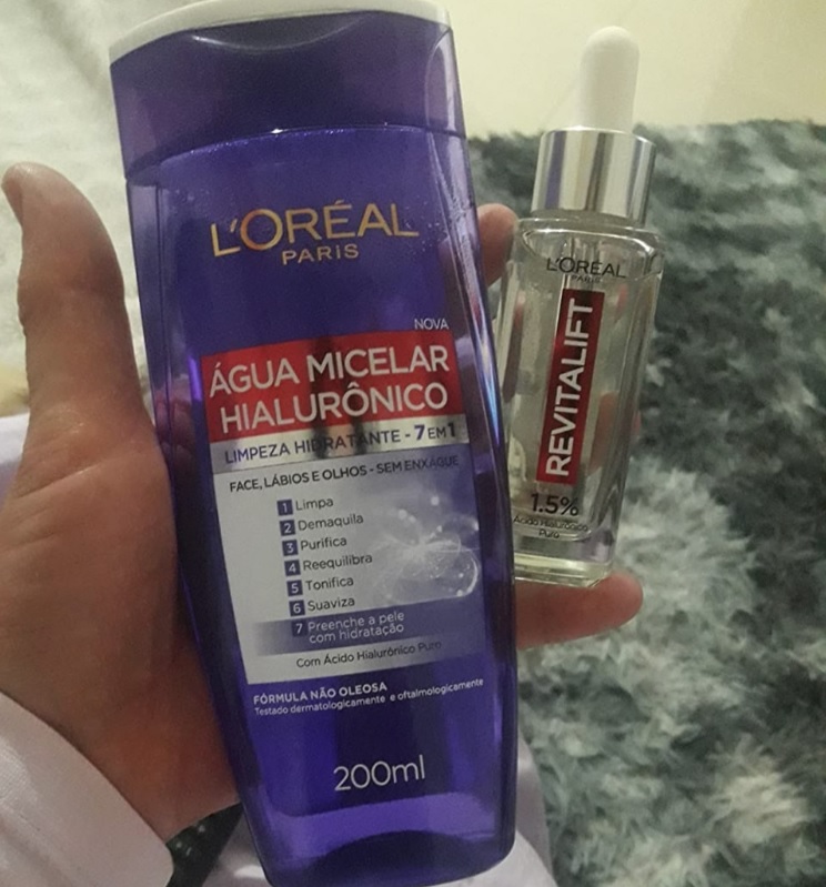 Kit Sérum Preenchedor Anti idade L’Oréal Paris Revitalift, 30ml + Água Micelar Hialurônico, 200ml