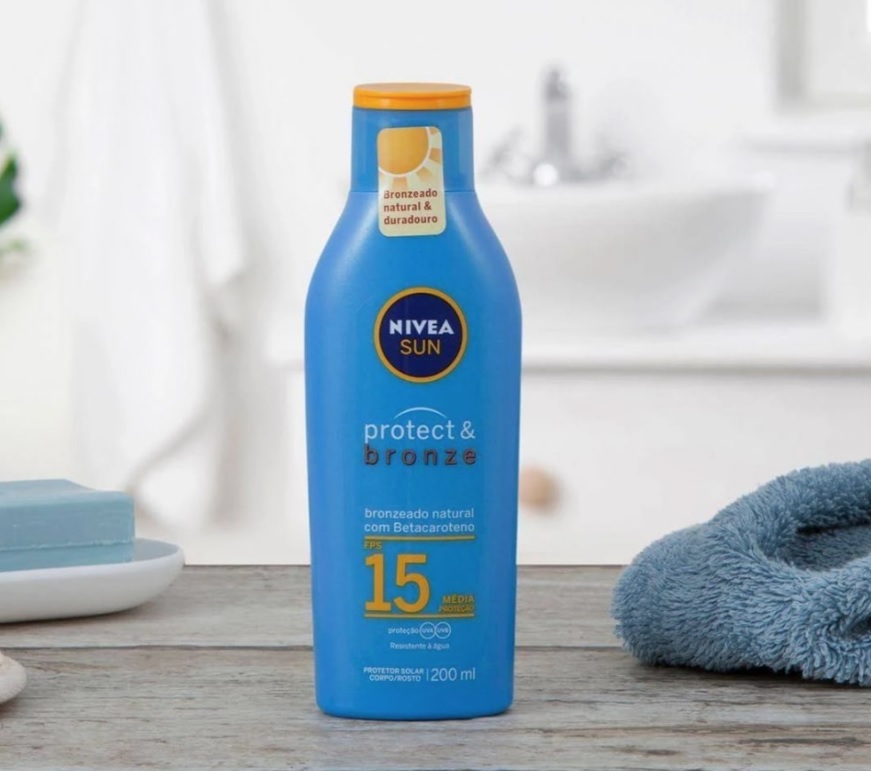 NIVEA SUN Protetor Solar Protect & Bronze FPS15 200ml