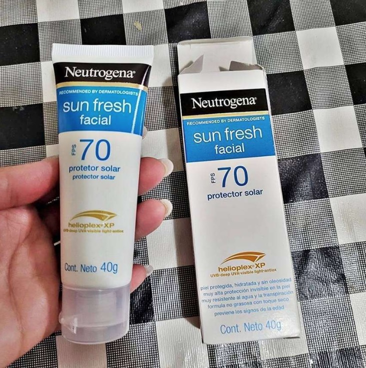 Novo – Neutrogena Sun Fresh Facial Fps 70 40G, Neutrogena