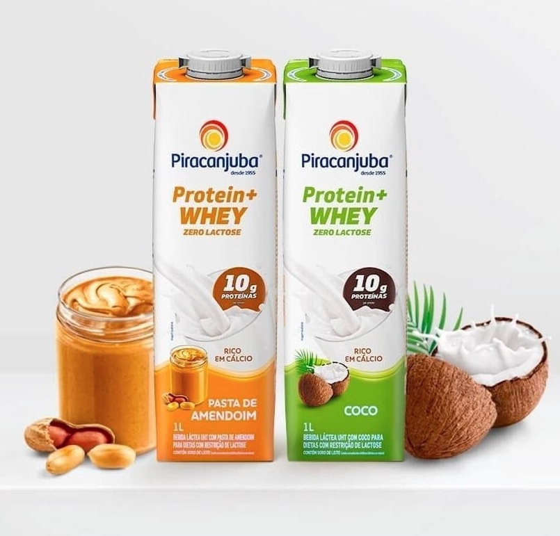Piracanjuba Protein+ Whey Zero Lactose 1L