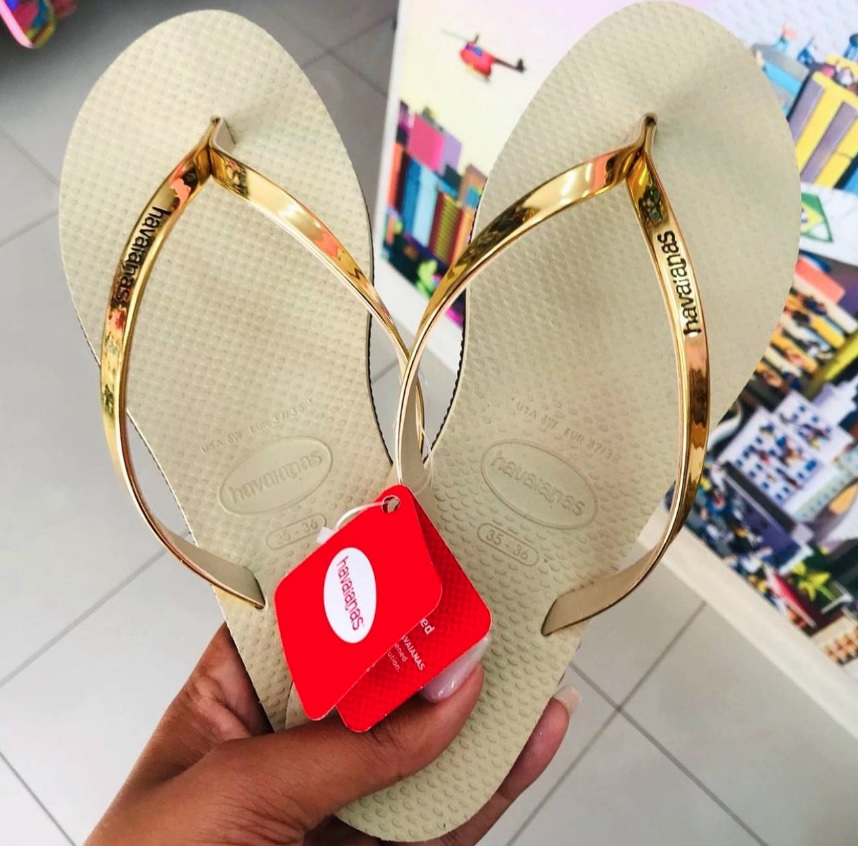 Rasteira You Metalic, Havaianas, Feminino