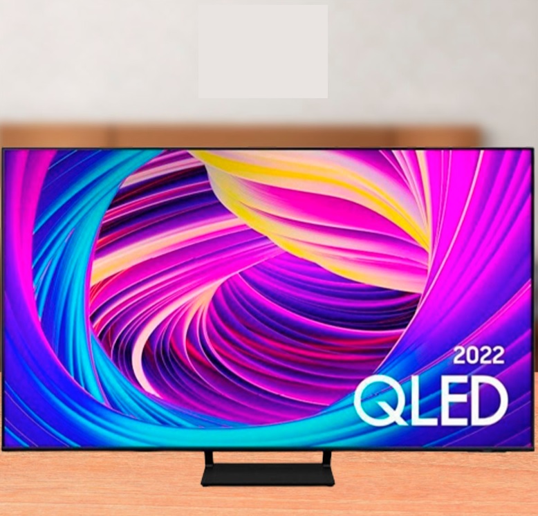 Samsung Smart TV 60″ QLED 4K 60Q65B 2022, Modo Game, Som em Movimento, Tela sem limites, Design Slim