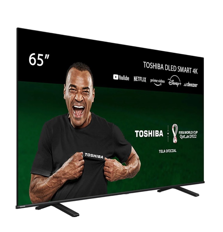 Smart TV DLED 65″ 4K Toshiba 65C350L VIDAA 3 HDMI 2 USB – TB010M
