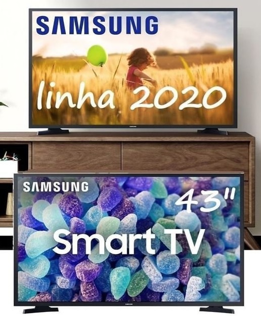 Smart TV LED 43″ FULL HD Samsung UN43T5300AGXZD – Wifi, HDMI