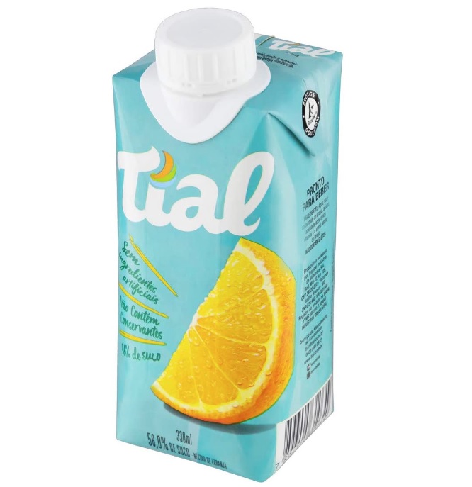 Suco Néctar Laranja Tial 330Ml