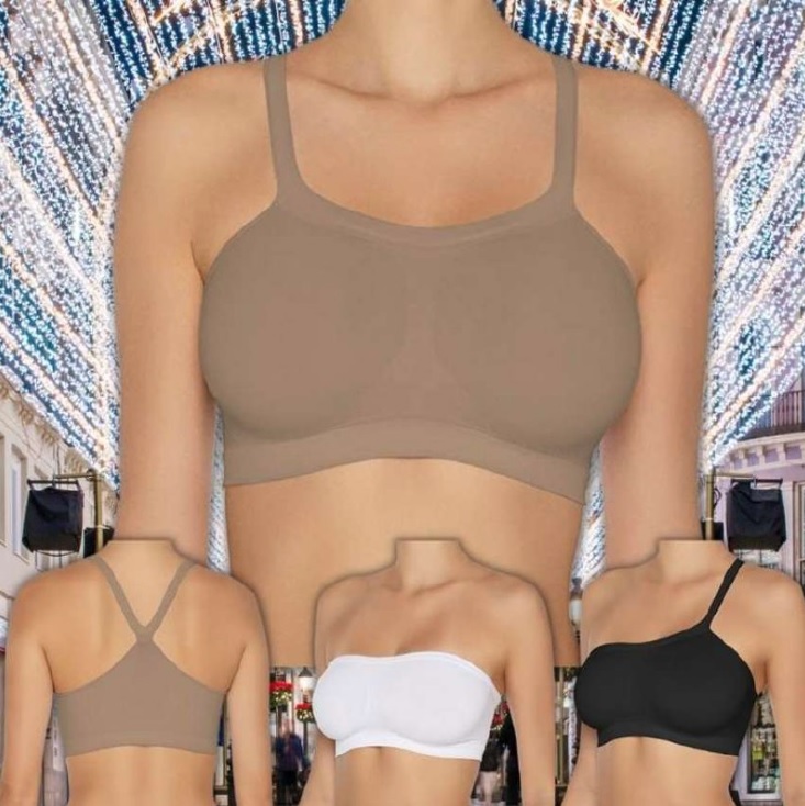 Sutiã Top Bandini, Hanes, Feminino