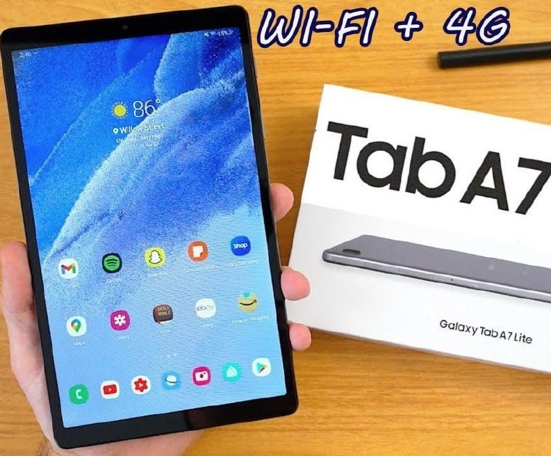 Galaxy Tab A7 Lite 4G 32GB 3G RAM Tela imersiva 8.7 pol – SM- T225