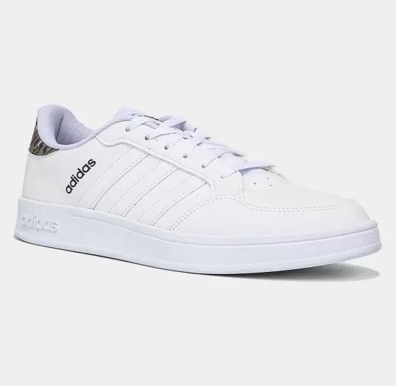 Tênis Adidas Breaknet Leo Cano Baixo Feminino
