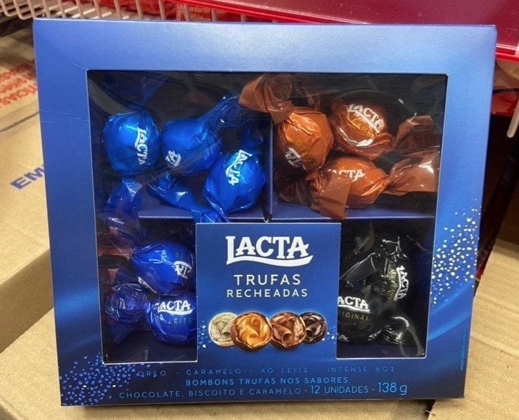 Trufas Sortidas Lacta 138g