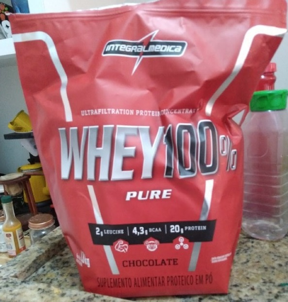 Whey 100% Pure Pouch 1.8Kg , Integralmedica, 1.8Kg