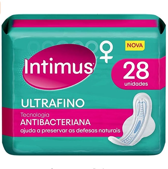 Absorvente Externo Intimus Antibac Comabas – 28 Unidades, Tifany