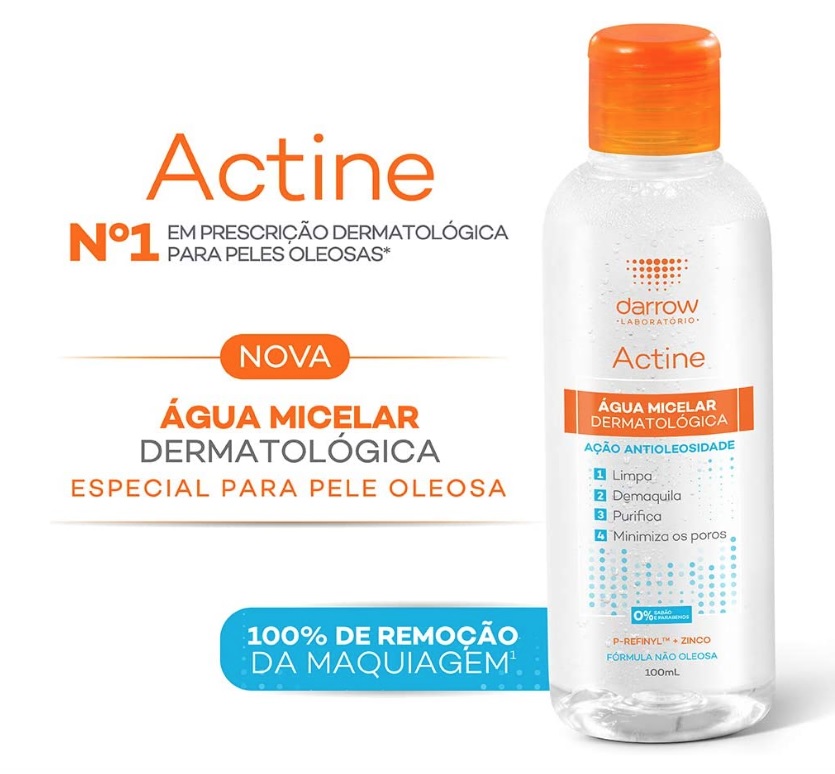 Actine Água Micelar Dermatológica, Darrow